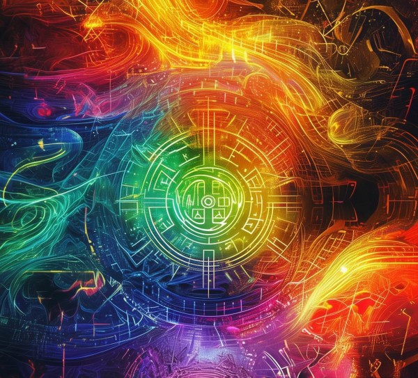 五行八卦高科技动态壁纸，当传统智慧遇见未来科技，打造沉浸式视觉体验