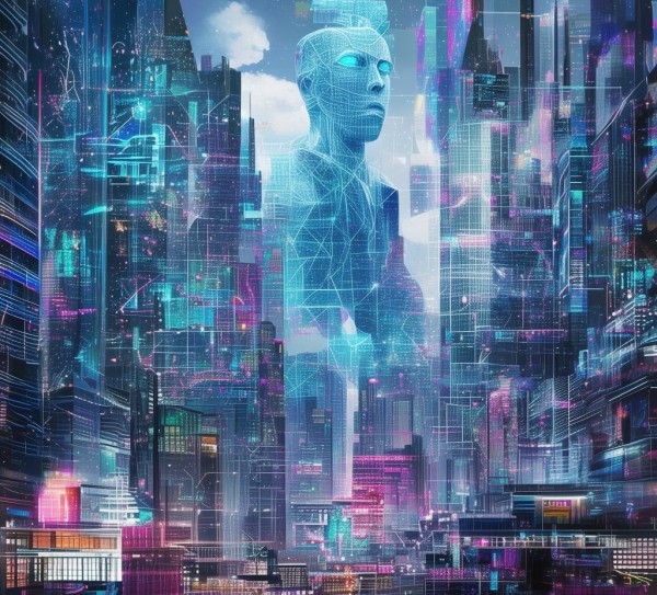 科技动态漫画图片高清版，艺术与科技的融合，解码未来科技想象